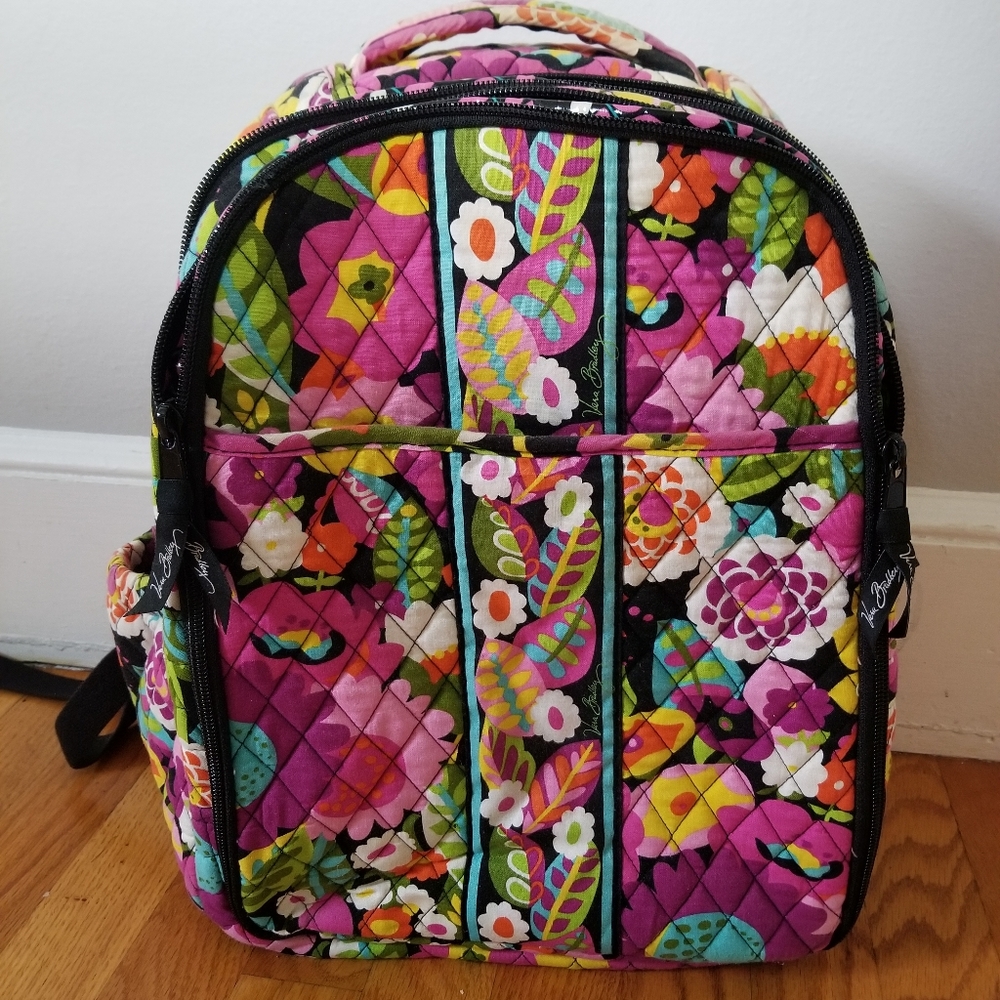 Vera Bradley Va Va Bloom baby diaper backpack